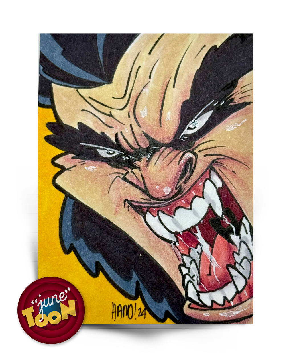 Sketchcard Commission — Harold George